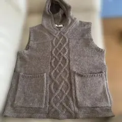 deuxC フード付きベスト