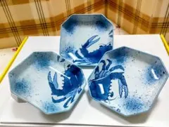 源右衛門 染付蟹絵 銘々皿 5枚揃 2025年最新】源右衛門 蟹の人気アイテム - メルカリ