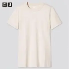 UNIQLO U クルーネックT 半袖 ベージュ　3XL 美品
