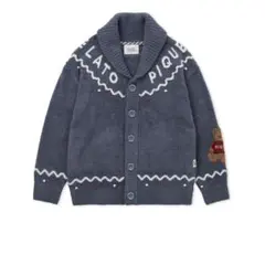 ジェラートピケ【HOLIDAY】ノルディックショールカーディガン