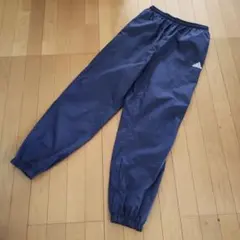 adidas ナイロンパンツ Lサイズ ネイビー