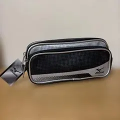 ミズノ　ペーケース　筆箱　黒／シルバーのサムネイル