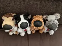 マクドナルド ぬいぐるみ犬 4体セット