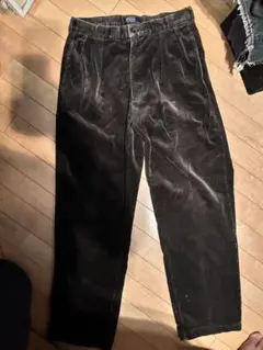 コーデュロイパンツ ブラック