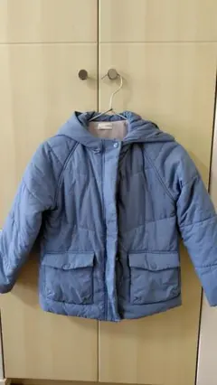 ライトブルー 中綿コート サイズ130