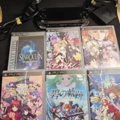 PSP本体とソフト6本セット