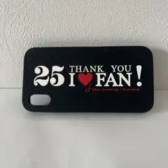 安室奈美恵　25 THANK YOU I ❤️ FAN! iPhoneケース