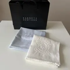 BARNEYS NEWYORK ハンカチ 2枚セットのサムネイル