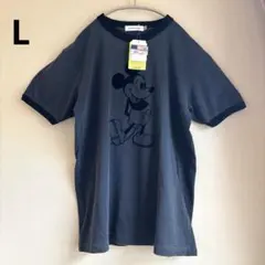GOOD ROCK SPEED ミッキーTシャツ L グレー ディズニー