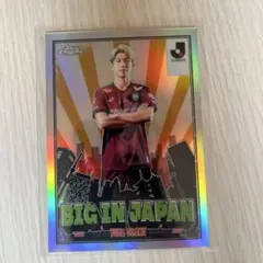 ヴィッセル神戸 大迫勇也 toppsJリーグ2025 BIG IN JAPAN