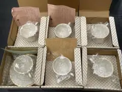 セーヴル白磁金彩モノグラム入りアンティークカップソーサー - メルカリ