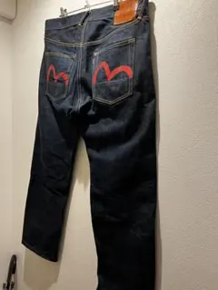 00s evisu 虎耳 濃紺 サイズ32 - メルカリ