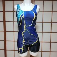 フィットネス水着L〜LＬサイズ相当　新品胸元に傷あり　アリーナ　ミズノ　スピード