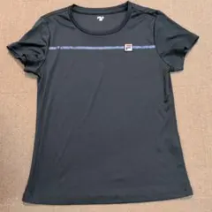 FILA テニス Tシャツ ブラック Mサイズ