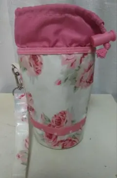 LAURA ASHLEY ローラアシュレイ 巾着型 ボトルケースのサムネイル