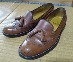 REGAL リーガル 2647 ウィングタッセルローファー シボ革