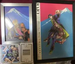 죠죠 三部 空条承太郎 イラストパネル コースター トランプ セット