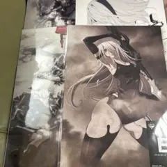 nierAutomataニアオートマタ　クリアポスター　一番くじ　イラストボード
