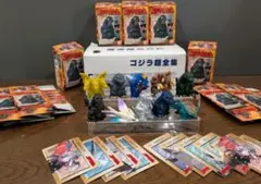 1998年「ゴジラ超全集 第1弾」全10種 稀少なフルコンプ 指人形　未使用品