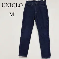 ユニクロ EZYジーンズ スキニーデニムパンツ ひも付きウエスト スリム【M】