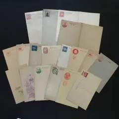 官製葉書、封筒　年賀、暑中見舞、記念、封緘、往復他　ロット