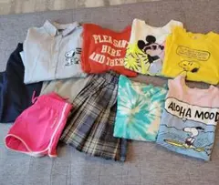 スヌーピー ミッキー Tシャツ　レギンスセット