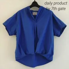 daily product by 7th gate スキッパーシャツ 日本製