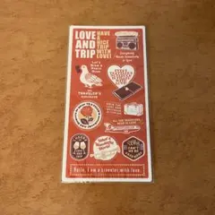 トラベラーズノート｜下じき 2025｜レギュラー｜LOVE AND TRIP