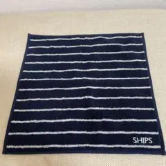 【今治タオル】シップス　ハンドタオル（約24cm × 25cm）ストライプ　新品のサムネイル