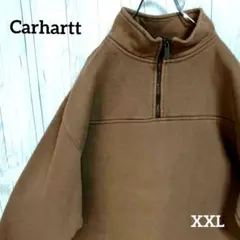 ハーフジップスウェット xl