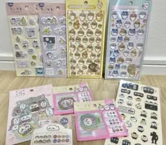 美品☆ちいかわ ボンボンドロップシール&ステッカーセット