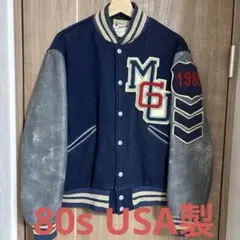 【SPECIAL VINTAGE 80s USA製】 BUTWIN スタジャン