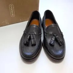 新品・未使用✨COACH メンズ タッセルローファー 本革 黒のサムネイル