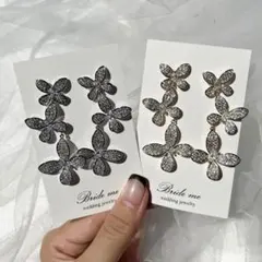 Bride me ピアス ZP-52シルバー キュービックジルコニア