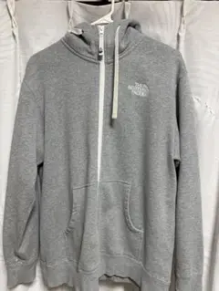 THE NORTH FACE グレー ジップアップ パーカー