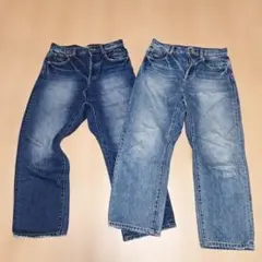 週末値下げ！ichi デニム ワイドレッグパンツ サイズ2