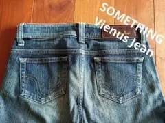 【SOMETHING VienusJeanスキニージーンズストレッチ】サムシング
