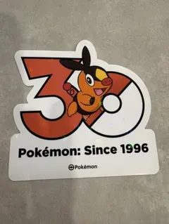 韓国限定　ポケモン 30周年記念 ステッカー　ポカブのサムネイル