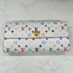 LOUIS VUITTONモノグラムマルチカラーポルトフォイユサラ長財布