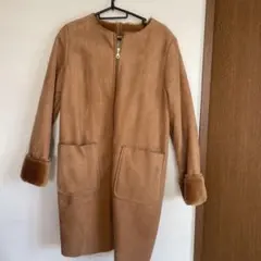 ノーカラーコート　ルノンキュール