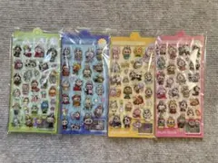 ラブブ ウォーターイン3Dシール 4枚セット