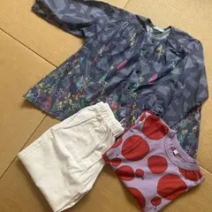 hakka kids 花柄シャツ 130 他Tシャツ&パンツのサムネイル