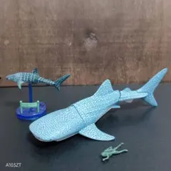 【ガチャ・カプセルトイ】ジンベイザメのフィギュア3種セット