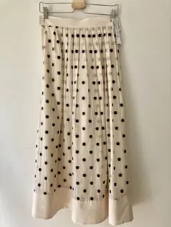 マルティニーク　ドットプロングスカート
