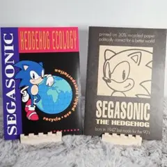 希少　90s SEGA Sonic Notebook Vintage JAPAN