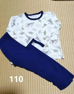 男の子パジャマ 110cm 恐竜柄