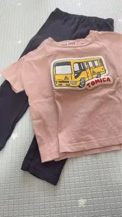 100サイズ　トミカ　乗り物　男の子　女の子　2点セット