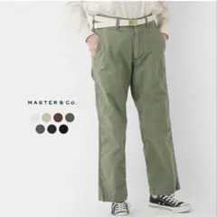 MASTER&Co マスターアンドコー パンツ　カーキ　xsのサムネイル