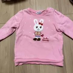 ミキハウス うさこちゃん トレーナー 100 ピンク 日本製 - メルカリ