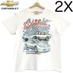 輸入古着 Chevrolet 80-81年式 コルベット Tシャツ ビッグサイズ